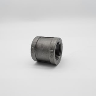 1" BLK MI BANDED CPLG