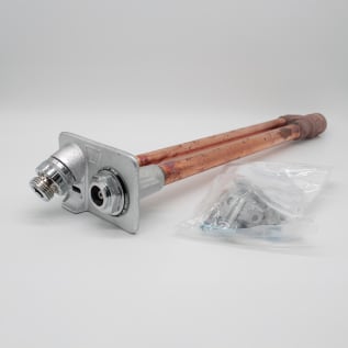 Woodford® 65P-12 Anti-Siphon Freezeless Automatic Draining Wall Hydrant, 3/4 in, FNPT, 12 in THK Wall, 125 psi, Domestic