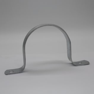 3" GAL 2-HOLE PIPE STRAP