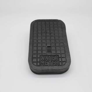 Brooks Products 4201402 Lid Only, For Use With Model 36-S and 37-S Meter Box Cover, Cast Iron