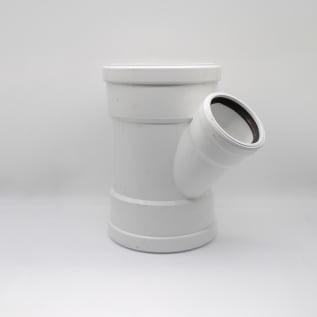 8"X4" PVC SEWER GXGXG WYE W/ GSKTS G3084 107-0084