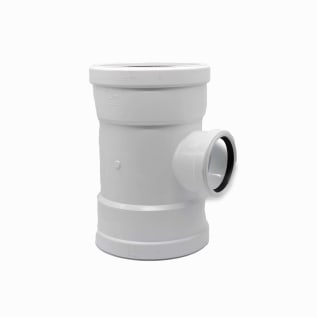 8"X4" HVY WALL SDR26 PVC SEWER GXG TEE W/ GSKT H108-4 903-0084