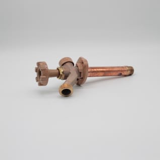 Woodford® 17CP-4 Anti-Siphon Freezeless Wall Faucet, 1/2 in, MNPT x Female C, 4 in THK Wall, 125 psi