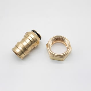 Uponor ProPEX® Q4020750 Fitting Assembly, R20 x 3/4 in, 125 psi, Brass