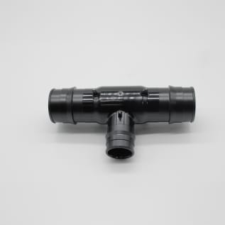 Uponor Q4751551 Reducing Tee, 1-1/2 x 1-1/2 x 1 in Nominal, ProPEX® End Style, Modified Polyphenylsulfone, Domestic