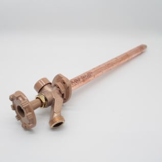 Woodford® 19PX-12 Anti-Siphon Freezeless Wall Faucet, 1/2 in, PEX Tube, 12 in THK Wall, 125 psi, Domestic