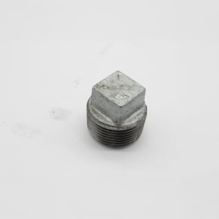 1" GAL MI CORED SQ HD PLUG