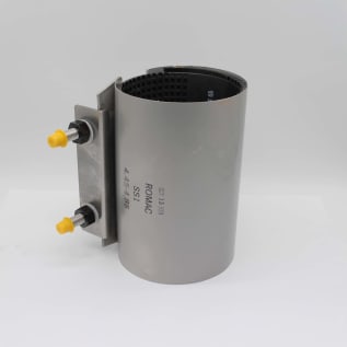 ROMAC SS1-4.85X8" 4"X8" SS REPAIR CLAMP 4.45-4.85 111-04850800