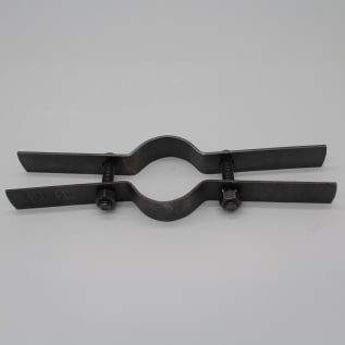 PHD 550 0150PL Pipe Riser Clamp, 1-1/2 in Pipe, 250 lb, Carbon Steel, Plain, Domestic