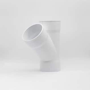 4"X4" PVC SOLV WELD SEWER WYE HXHXH P304 207-0044