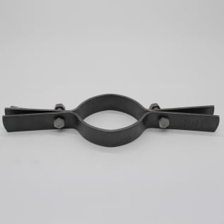 PHD 550 0300PL Pipe Riser Clamp, 3 in Pipe, 500 lb, Carbon Steel, Plain, Domestic