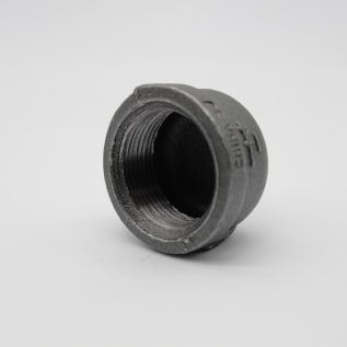 1-1/4" BLK MI CAP