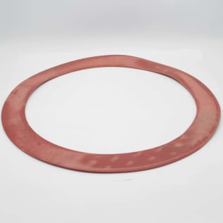 12"X1/8" RED RUBBER RING GSKT NEW STD 150 LB
