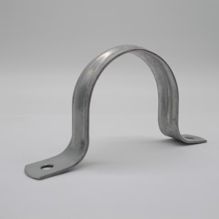 2-1/2" GAL 2-HOLE PIPE STRAP