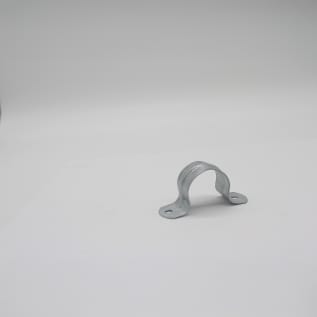 3/4" GAL 2-HOLE PIPE STRAP