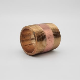 1-1/2"X2" BRASS NIPPLE