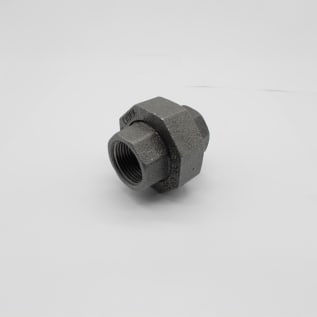 3/4" 150 LB BLK MI UNION WITH BRS SEAT