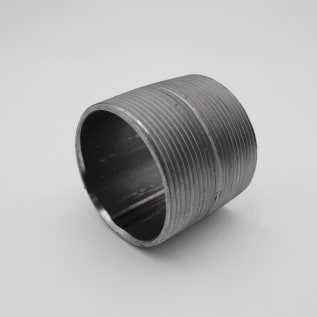 2"XCLOSE BLK STEEL NIPPLE