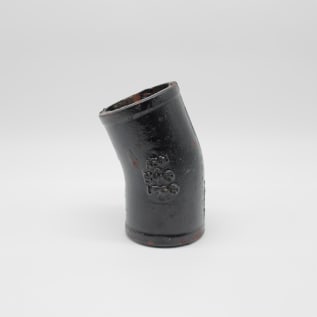 Tyler Pipe 007494 DWV Pipe Bend, 2 in Nominal, No-Hub End Style, Cast Iron