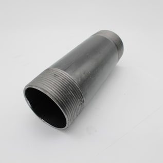 2"X6" BLK STEEL NIPPLE
