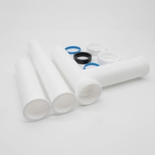 Dearborn® P9100T Telescopic Disposer Kit, 1-1/2 in Nominal, Polypropylene, Import
