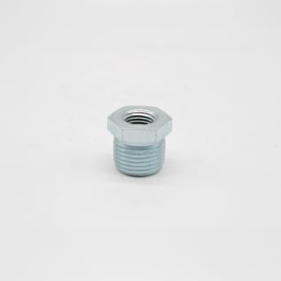 1/2"X1/4" GAL STEEL HEX HD BUSHING