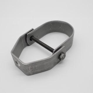 PHD 450 0150PL Standard Clevis Hanger, 1-1/2 in Pipe, 3/8 in Rod, 730 lb Load, Carbon Steel, Plain