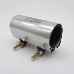 Romac® 152-23806 SCC Pipe Repair Clamp With Cast Iron Lug, 2 in IPS Pipe, 304 Stainless Steel, Domestic