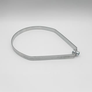 PHD 141 0800EG NFPA Swivel Ring Hanger, 8 in Pipe, 1000 lb, 1/2 in Rod, Carbon Steel, Electro-Galvanized, Domestic