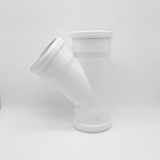 4"X4" PVC SEWER GXGXG WYE W/ GSKTS G304 107-0044