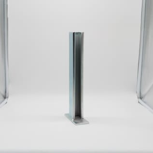 PHD S6132 EG Single Channel Bracket, 12 in L, Carbon Steel