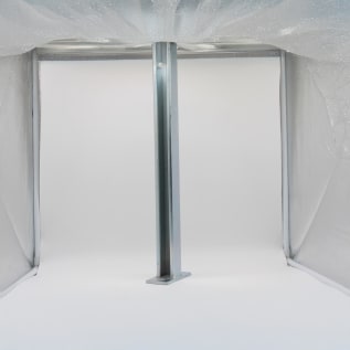 PHD S6134 EG Single Channel Bracket, 18 in L x 4-5/8 in W, Carbon Steel