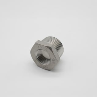 1"X1/2" 150LB 304 SS THREADED BUSHING