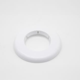 Sioux Chief SnapOne™ 927-7W Floor/Ceiling Plate, 4-3/8 in OD, ABS, White, Domestic