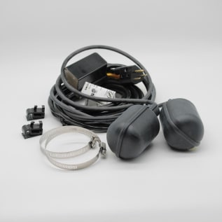 ZOELLER 10-1965 DOUBLE PIGGYBACK VARIABLE LEVEL FLOAT SWITCH W/15' CORD 230V 1PH