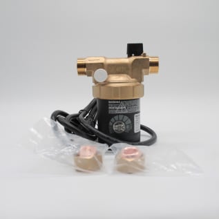 LAING 60A0G3001 ULTRA-CIRC PUMP 1/2" SWT W/ BUILT IN BALL & CHECK VALVE, ADJ THERMOSTAT (95F-158F) BLEEDER VALVE AND CORD *TIMER SOLD SEPARATELY E1-BC