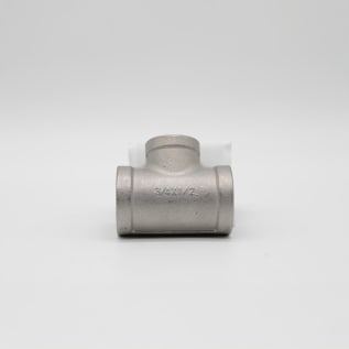 3/4"X3/4"X1/2" 150# SS 304 TEE