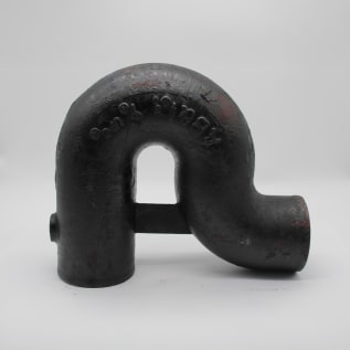 Tyler Pipe 011217 P-Trap With 1/2 in Primer Tap, 3 in Nominal, No-Hub End Style, Cast Iron