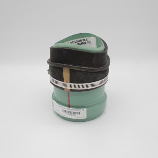 Inserta Tee® 4P26FB8CC 3-Piece Pipe-O-Let, For Use With Closed Profile and Corrugated Pipes, 4 x 8 in Nominal, Spigot Connection