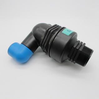 A.R.I. D040-P-02 2" COMBINATION AIR VAC VALVE NYLON