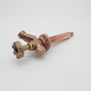 Woodford® 17W-4-MH Model 17 Anti-Siphon Freezeless Wall Faucet, 1/2 in, Wirsbo® Tube, 4 in THK Wall, 125 psi, Domestic