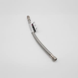 Fluidmaster® PRO SERIES™ PRO8F12 Faucet Connector, 3/8 in Nominal, Compression x C End Style, 12 in L, 125 psi Working, Stainless Steel, Import