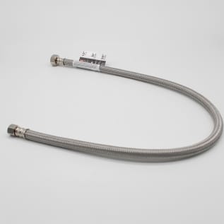 Fluidmaster® PRO SERIES™ PRO1F30 Faucet Connector, 3/8 x 1/2 in Nominal, Compression x FNPT End Style, 30 in L, 125 psi Working, Stainless Steel, Import