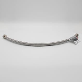 Fluidmaster® PRO SERIES™ PRO4F20 Faucet Connector, 1/2 in Nominal, FNPT End Style, 20 in L, 125 psi Working, Stainless Steel, Import