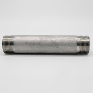 1"X6" S40 304 SS NIPPLE