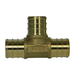 A.Y. McDonald 5423-012 72330 3/4 Tee, 3/4 in Nominal, PEX End Style, Brass, Import