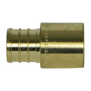 A.Y. McDonald 5423-026 72300SM 1/2 Male Sweat Adapter, 1/2 in Nominal, PEX x Male C End Style, Brass, Import