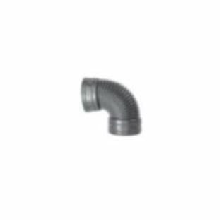 ADS® 0390AA Snap Elbow, For Use With Single Wall Corrugated Pipe, 3 in Size, 90 deg Angle, HDPE, Black, Domestic