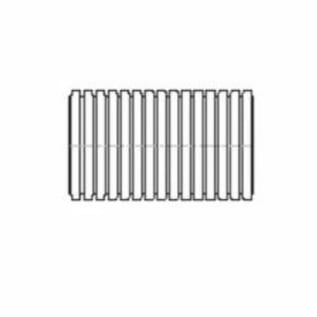 ADS® 06410100 Perforated Highway Corrugated Stamp On Pipe, 6 in I.D x 7 in O.D Dia x 100 ft L, Single Wall, Polyethylene