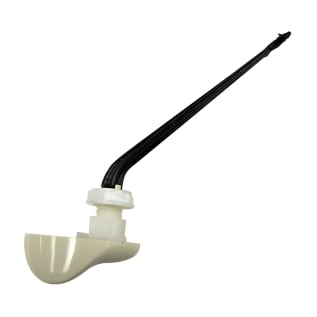 American Standard 047242-2220A 45 deg Left-Hand Trip Lever Assembly, Repair Parts, 6 in L Arm, Plastic, Linen, Domestic